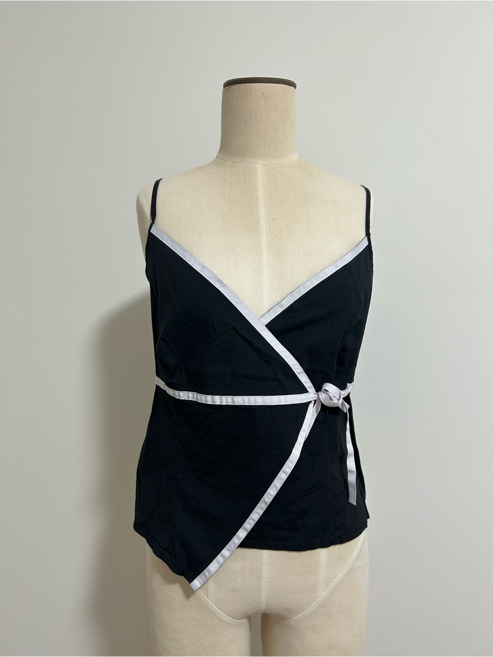 Black Wrap Top